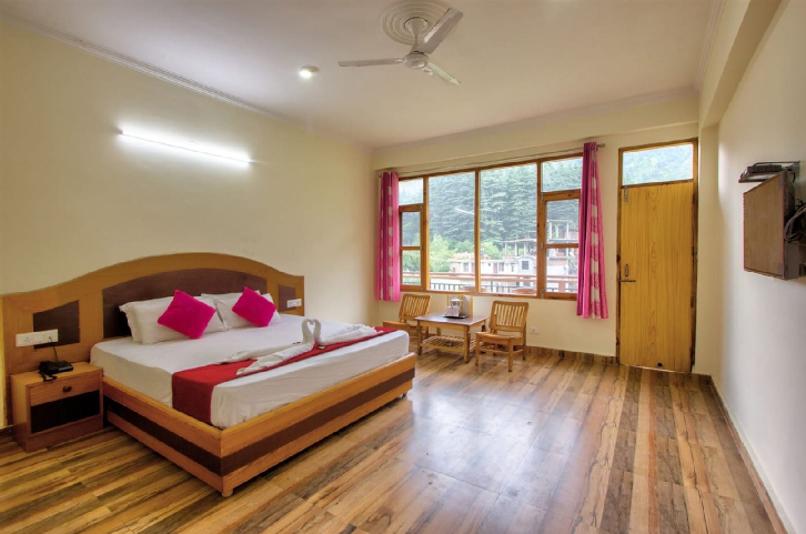 Hotel J J Regency  | Deluxe mountain facing room with balcony